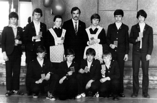 11-й выпуск(1987г.), 10-А класс