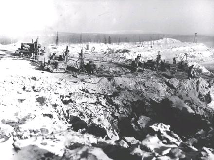 Буровые работы на основных сооружениях