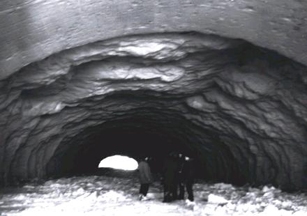 Свод строительного тоннеля