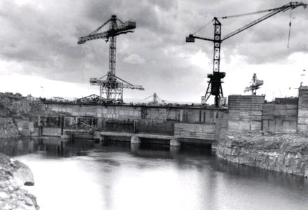 Оголовок строительного тоннеля. 1986 год