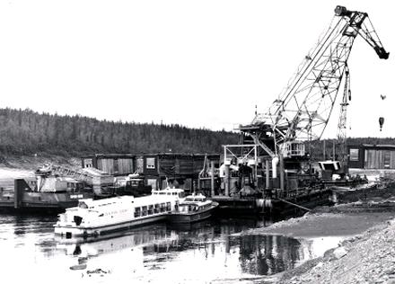 Разгрузка домиков УГПД