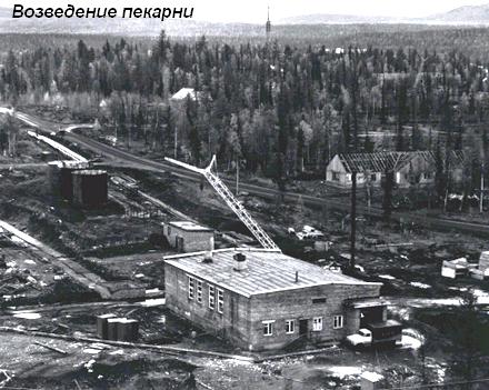 Возведение пекарни